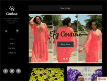 Tablet Screenshot of efgcouture.com